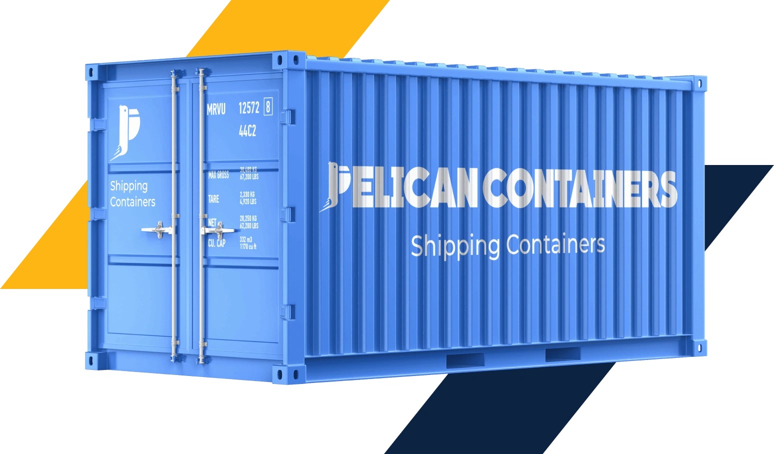 Blue Pelican Container shipping container